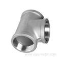 High-Quality Titanium Alloy Large Diameter Tee Fittings
